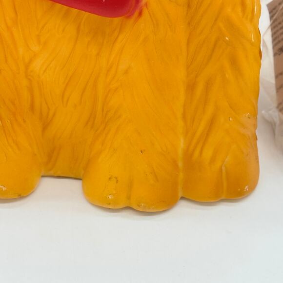 Highland Cow In Santa Hat & Scarf 24” Blowmold Christmas Decor NEW w/ Flaws - Picture 13 of 13